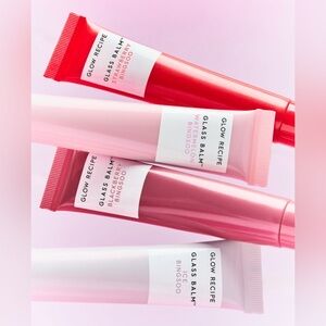 New✨Glow Recipe Glass Balm 4 - Strawberry, Blackberry Watermelon, Ice Bingsoo